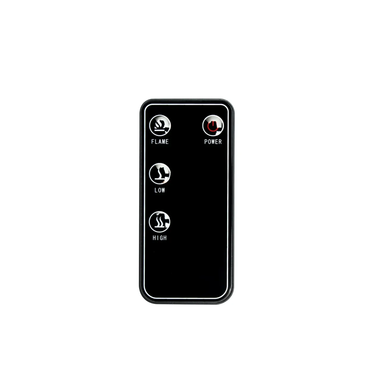 Semineu Smart de perete, trepte de incalzire 1000 W / 2000 W, efect de flacara reala, sticla securizata, sesizare geam deschis, oprire automata la supraincalzire Home FKK 3000 WIFI 2